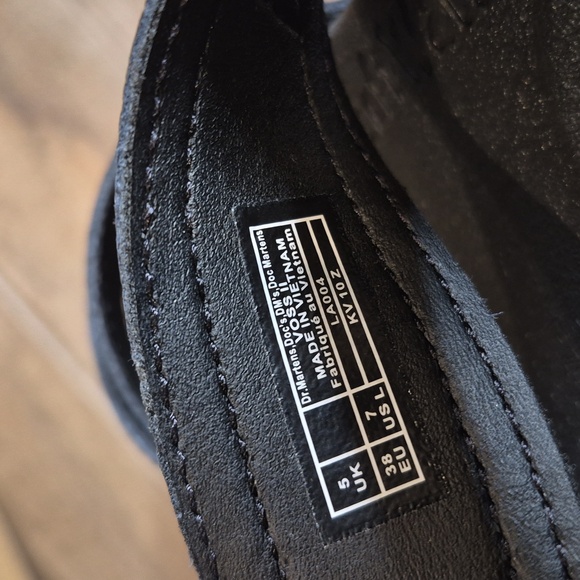 Dr. Martens Voss II Athena Black Platform Sandals, EU 38, Listing as Size 8 - Picture 14 of 16